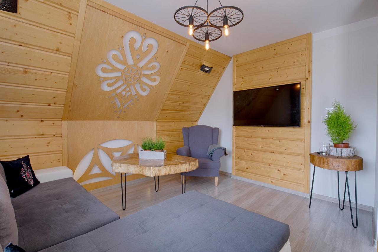 Apartament Goralska Ostoja Prywatne Wejscie Widok Na Tatry زاكوباني المظهر الخارجي الصورة