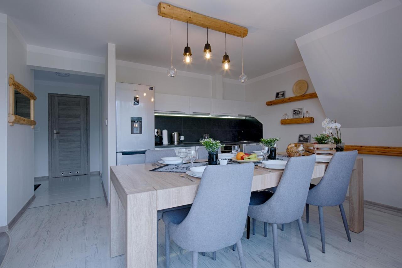 Apartament Goralska Ostoja Prywatne Wejscie Widok Na Tatry زاكوباني المظهر الخارجي الصورة