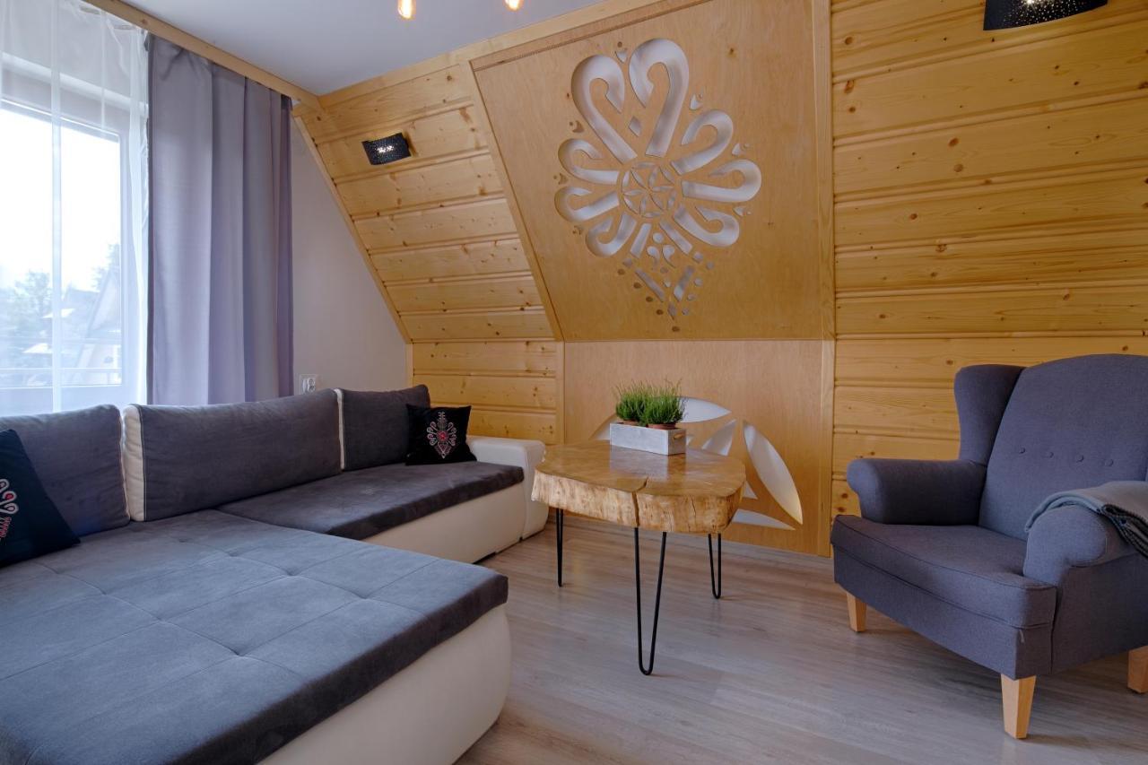 Apartament Goralska Ostoja Prywatne Wejscie Widok Na Tatry زاكوباني المظهر الخارجي الصورة