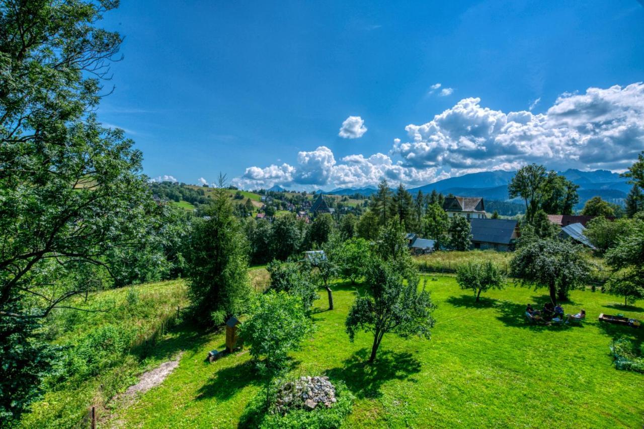 Apartament Goralska Ostoja Prywatne Wejscie Widok Na Tatry زاكوباني المظهر الخارجي الصورة