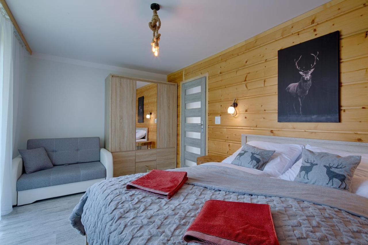 Apartament Goralska Ostoja Prywatne Wejscie Widok Na Tatry زاكوباني المظهر الخارجي الصورة