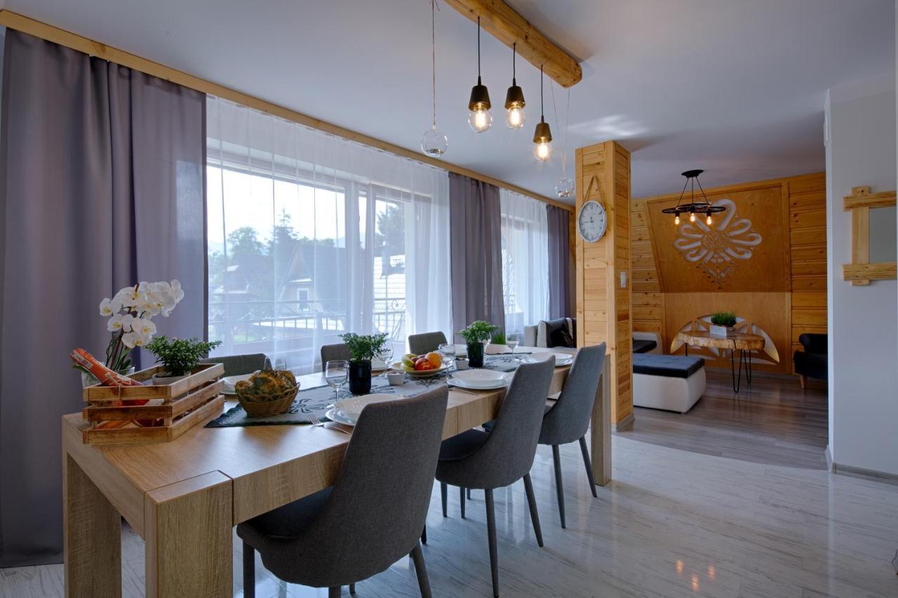 Apartament Goralska Ostoja Prywatne Wejscie Widok Na Tatry زاكوباني المظهر الخارجي الصورة